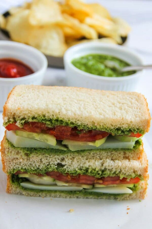 Mint Chutney Sandwich