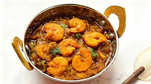 Veinchana Royyalu (Curried Prawns)