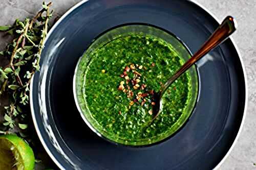 Easy and Simple Chimichurri Sauce