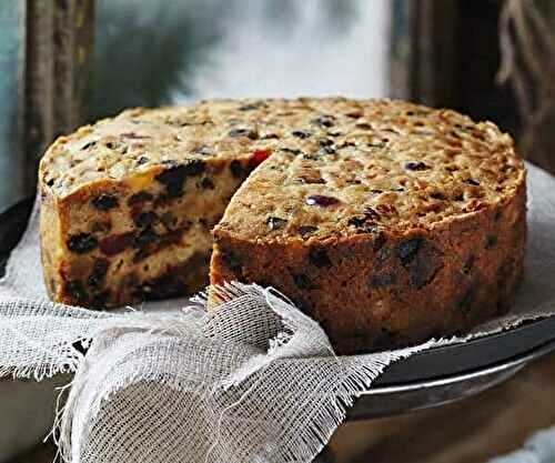 Recipe Title: Eggless Fruit Cake