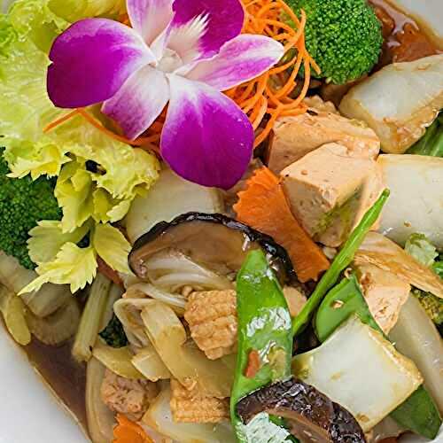Stir-fried Tofu with Vegetables