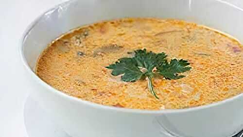 Thai Chicken and Rice Soup