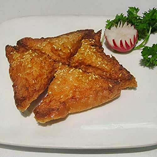 Pork and Shrimp Toasts