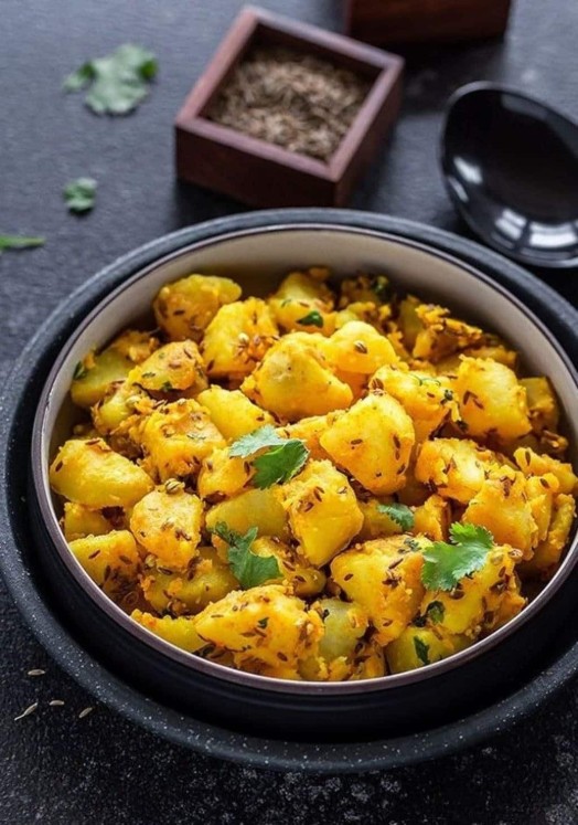 Potato Curry with Coconut Milk