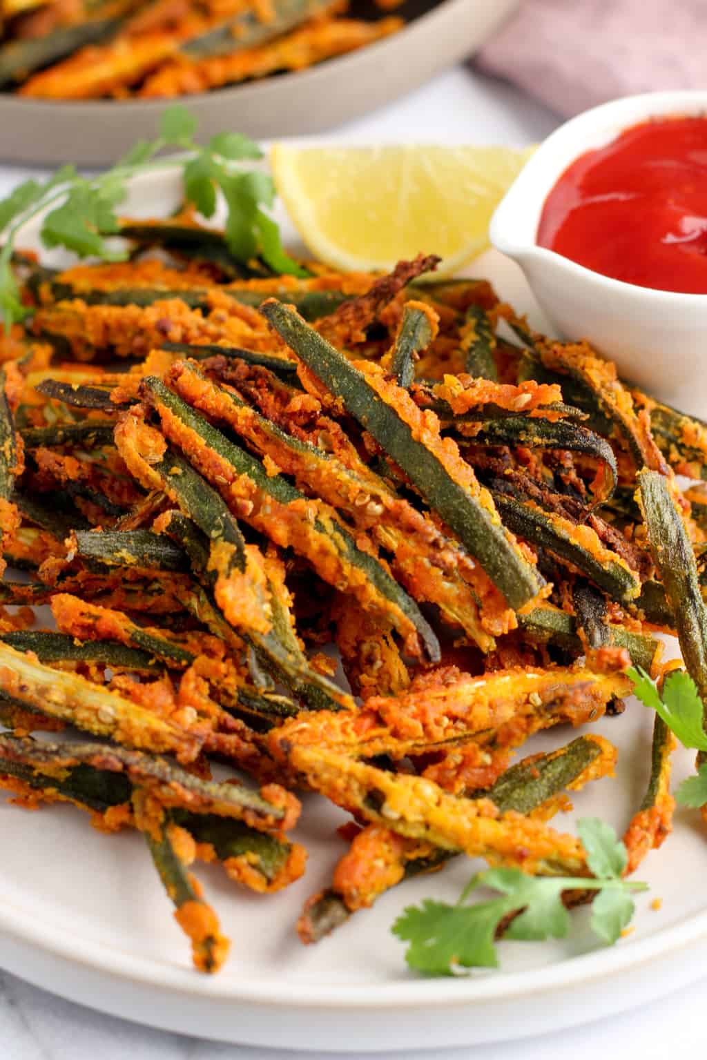 Vendakkai Pakoda (Bhindi Pakora)
