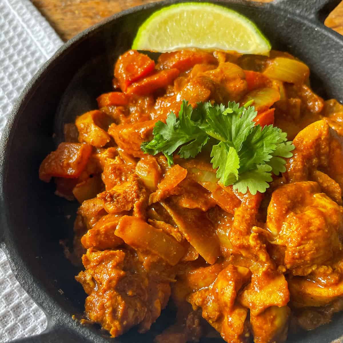 Chicken and Pasta Balti