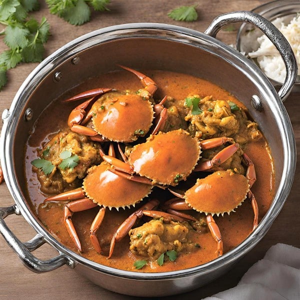 Crab Curry with Peanuts