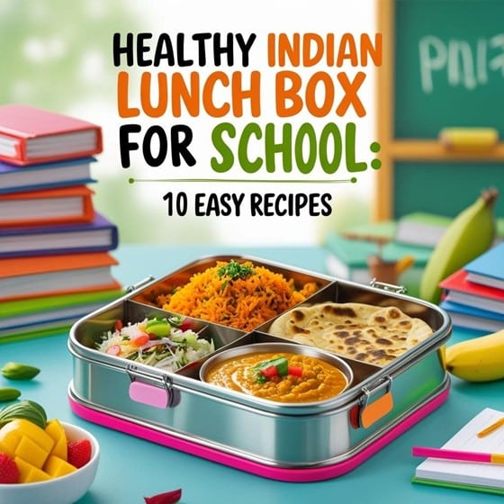 Healthy Indian Lunch Box Ideas for School: 10 Easy Recipes