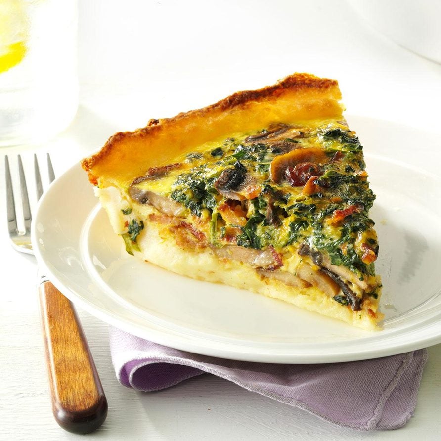Potato and Spinach Tart