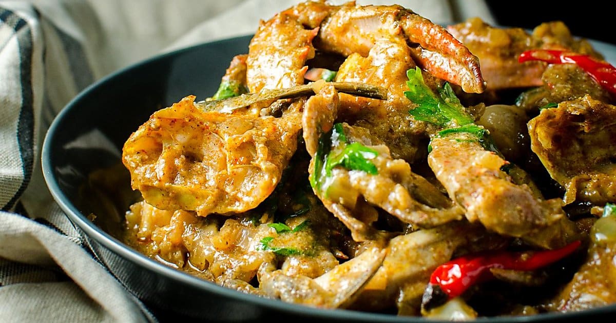 Spicy Crab with Coconut