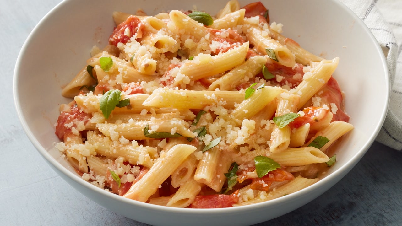 Tomato and Cheese Penne