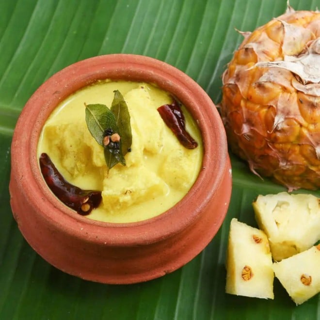 Pineapple Pachadi