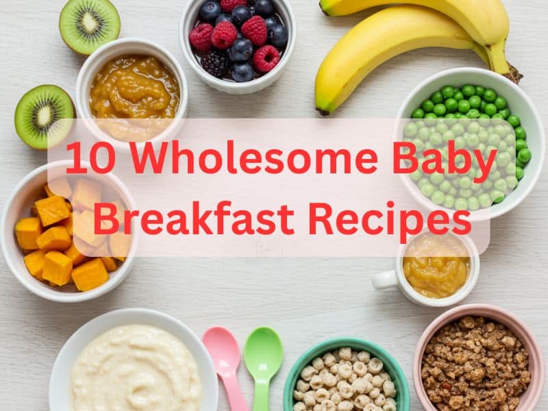 What Are 10 Wholesome Baby Breakfast Recipes?
