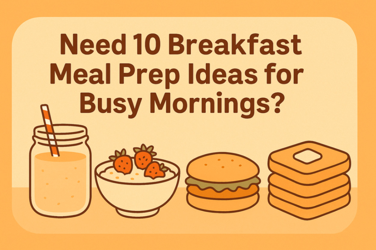 What Are 10 Breakfast Meal Prep Ideas to Try This Week?