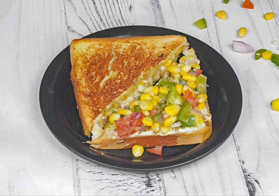 Sweet Corn Sandwich