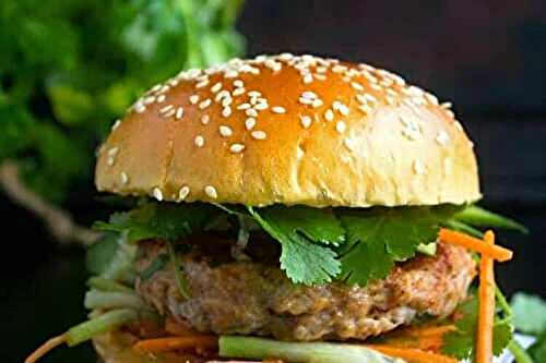 Chicken Satay Burger