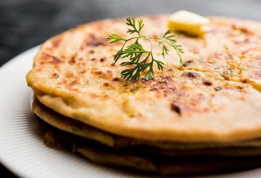 Sprouts Paratha