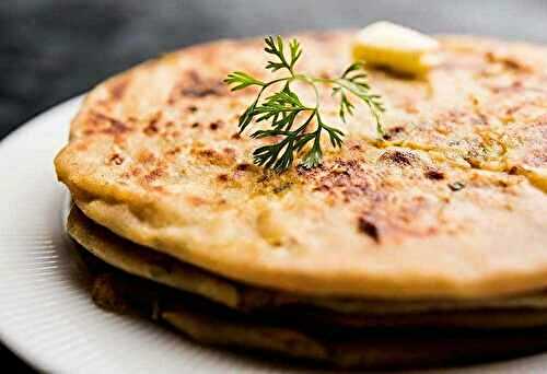 Sprouts Paratha