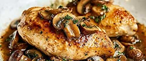Baked Chicken and Mushrooms