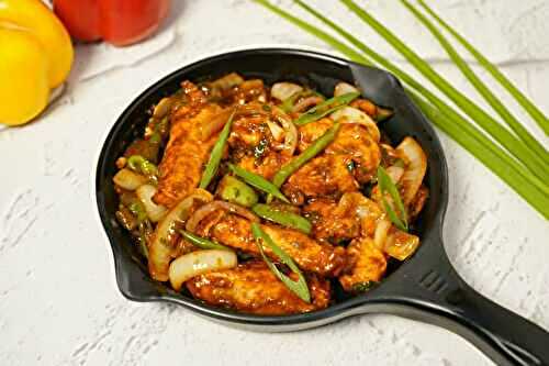 Garlic and Chicken Pepper Stir Fry