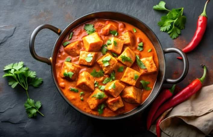Kesar Paneer Curry