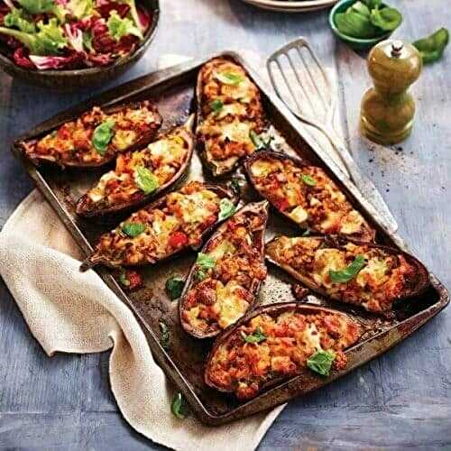 Paneer Stuffed Brinjal