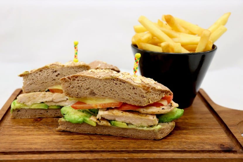 Chicken and Avocado Baguette