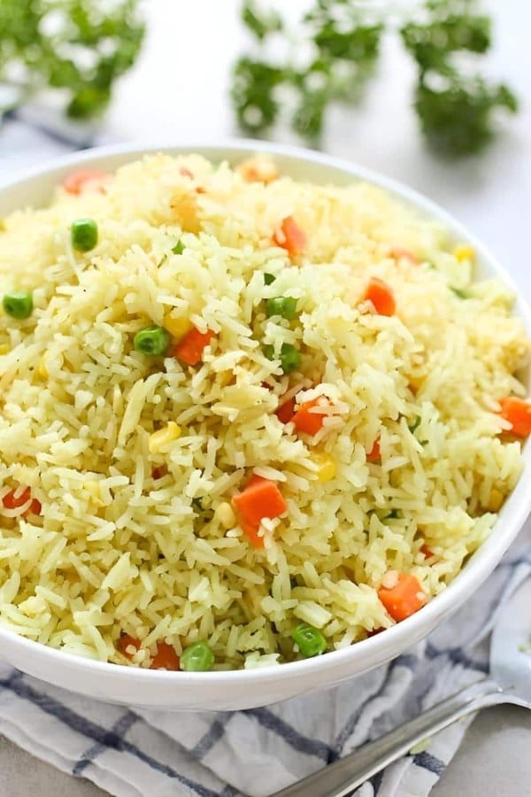 Mixed Vegetable Rice