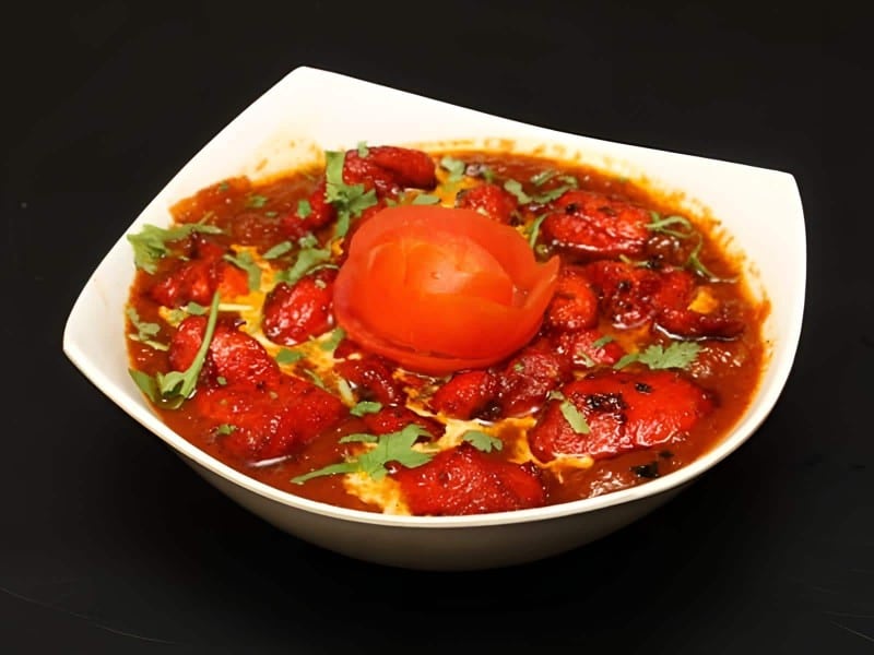 Stuffed Tomato Curry