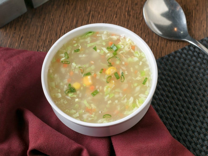Sweet Corn Vegetable Soup
