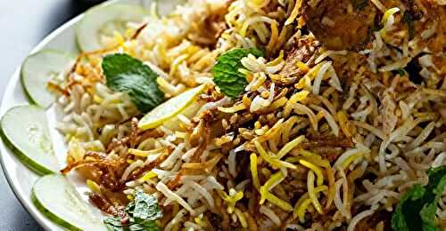 Kashmiri Mutton Biryani