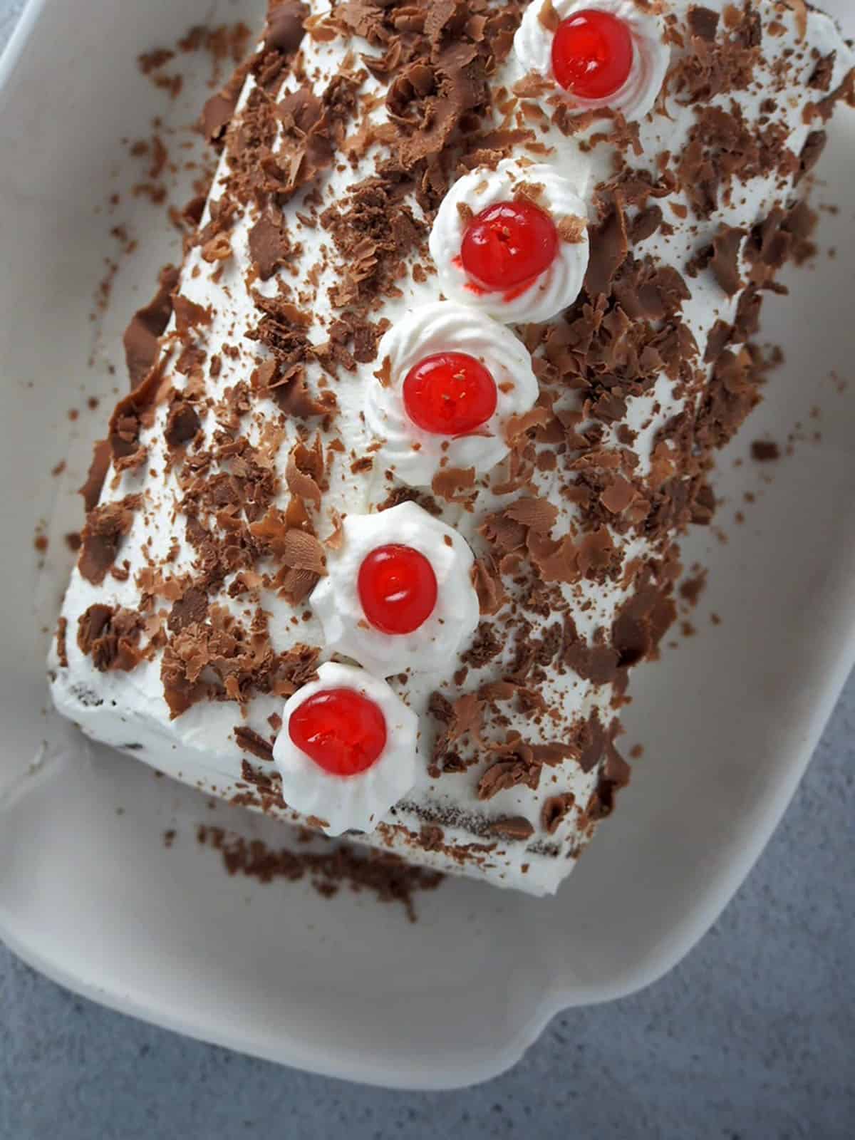 Black Forest Cake Roll
