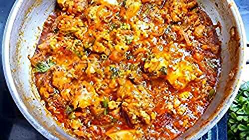 Cauliflower Tomato Curry