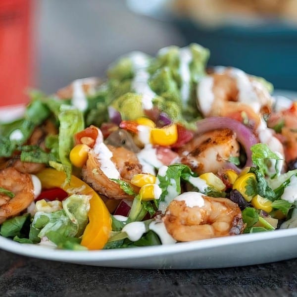 Shrimp Taco Salad