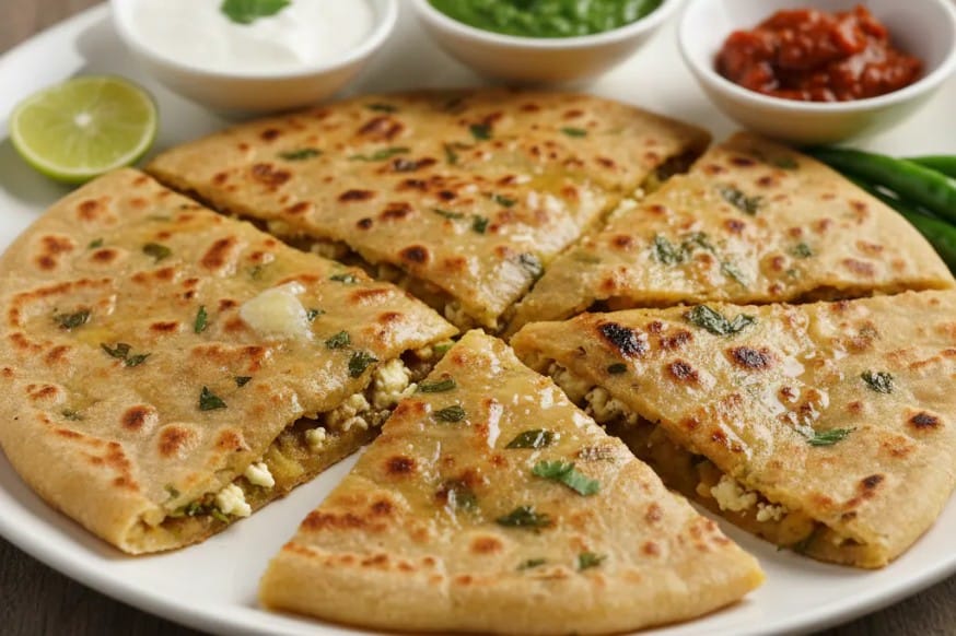 Stuffed Vegetable Paratha