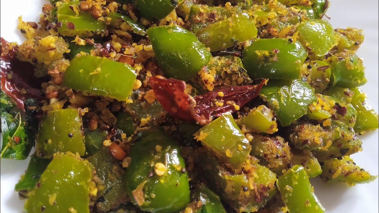 Capsicum Poriyal