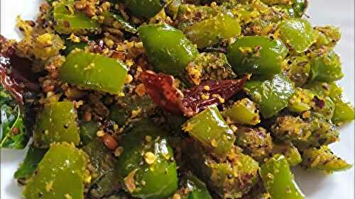Capsicum Poriyal