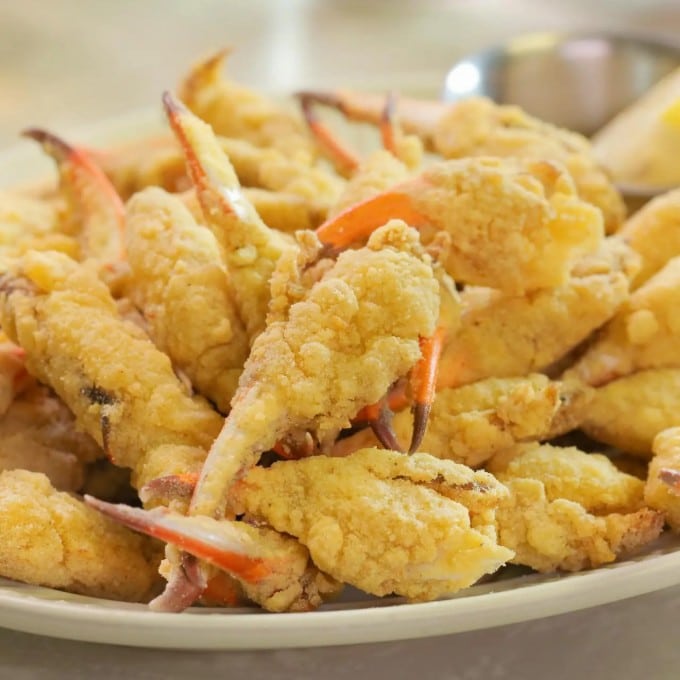 Crisp Fried Crab Claws
