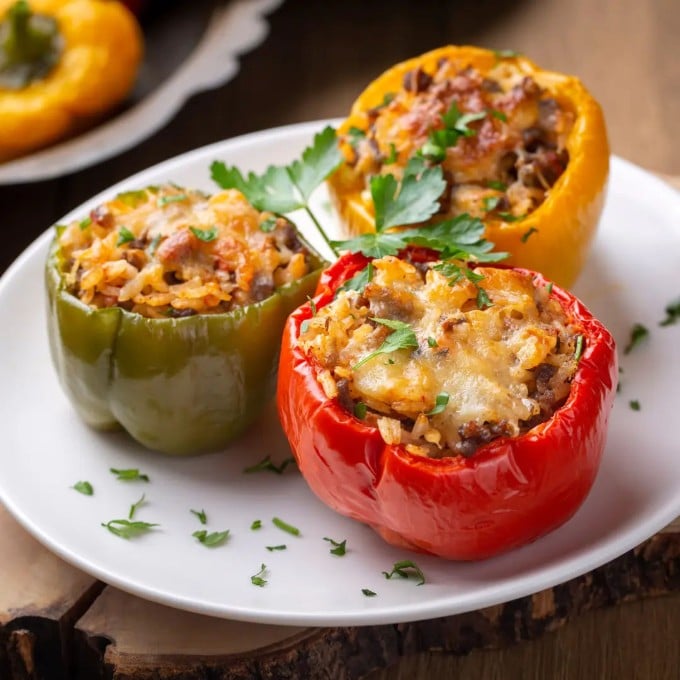 Curried Stuffed Peppers