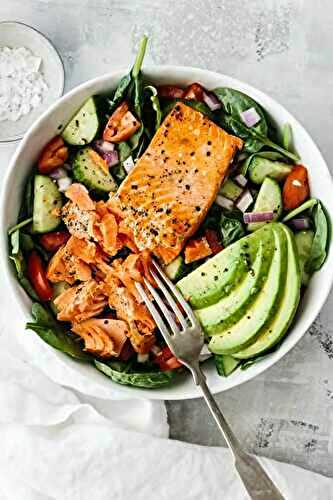 Salmon and Avocado Salad