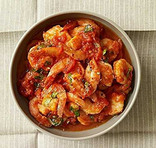 Shrimp with Tomato Sauce