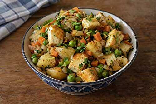 Aloo Paneer Chaat