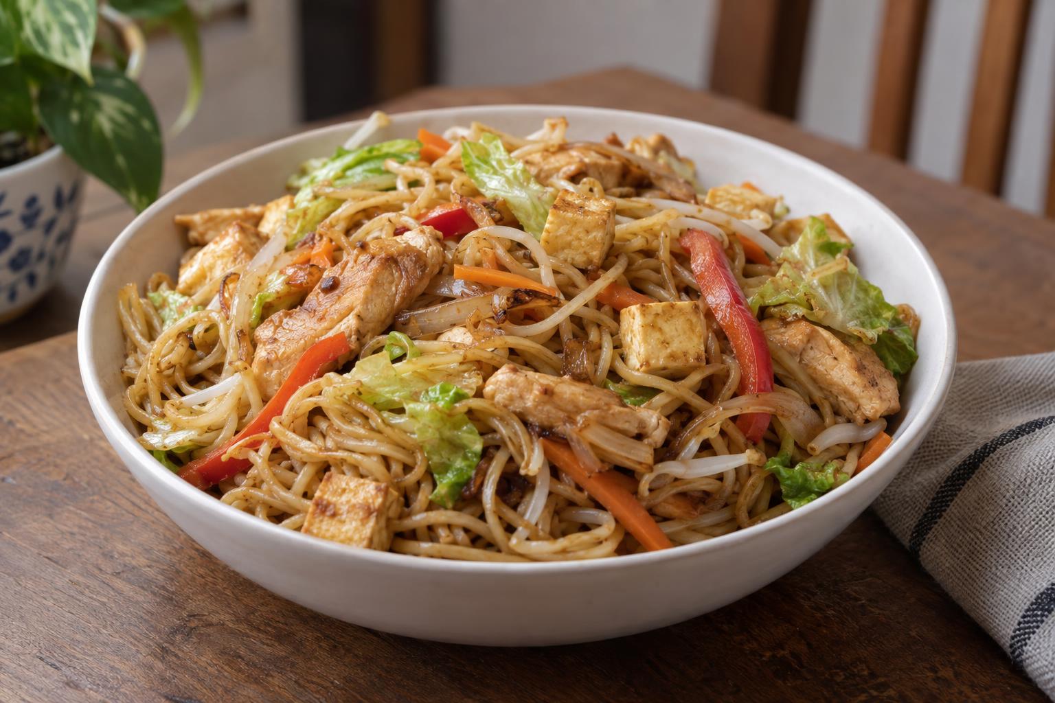 Chicken Fried Noodles