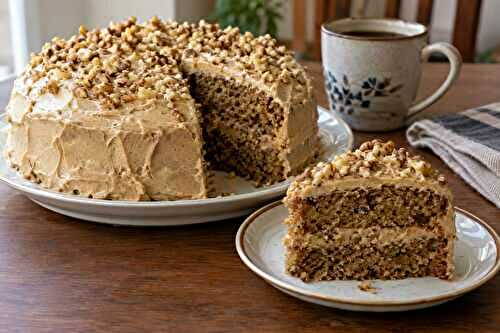 Coffee Walnut Cake