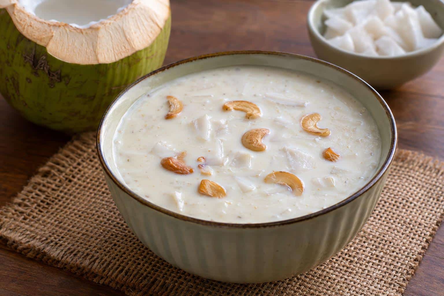 Elaneer Payasam (Tender Coconut Kheer)
