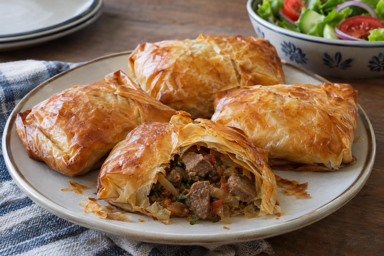 Lamb in Filo