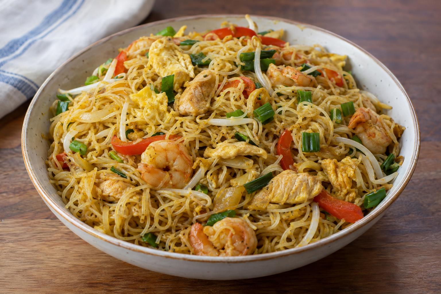 Singapore Fried Noodles