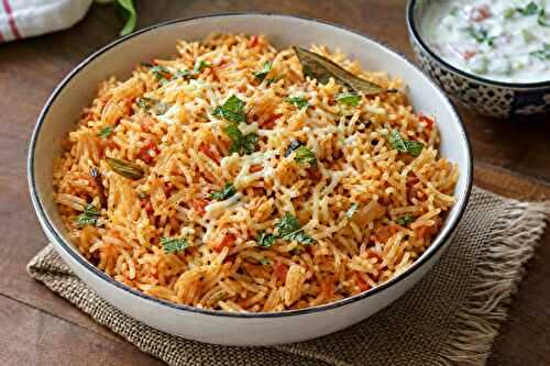 Tomato Cheese Pulao