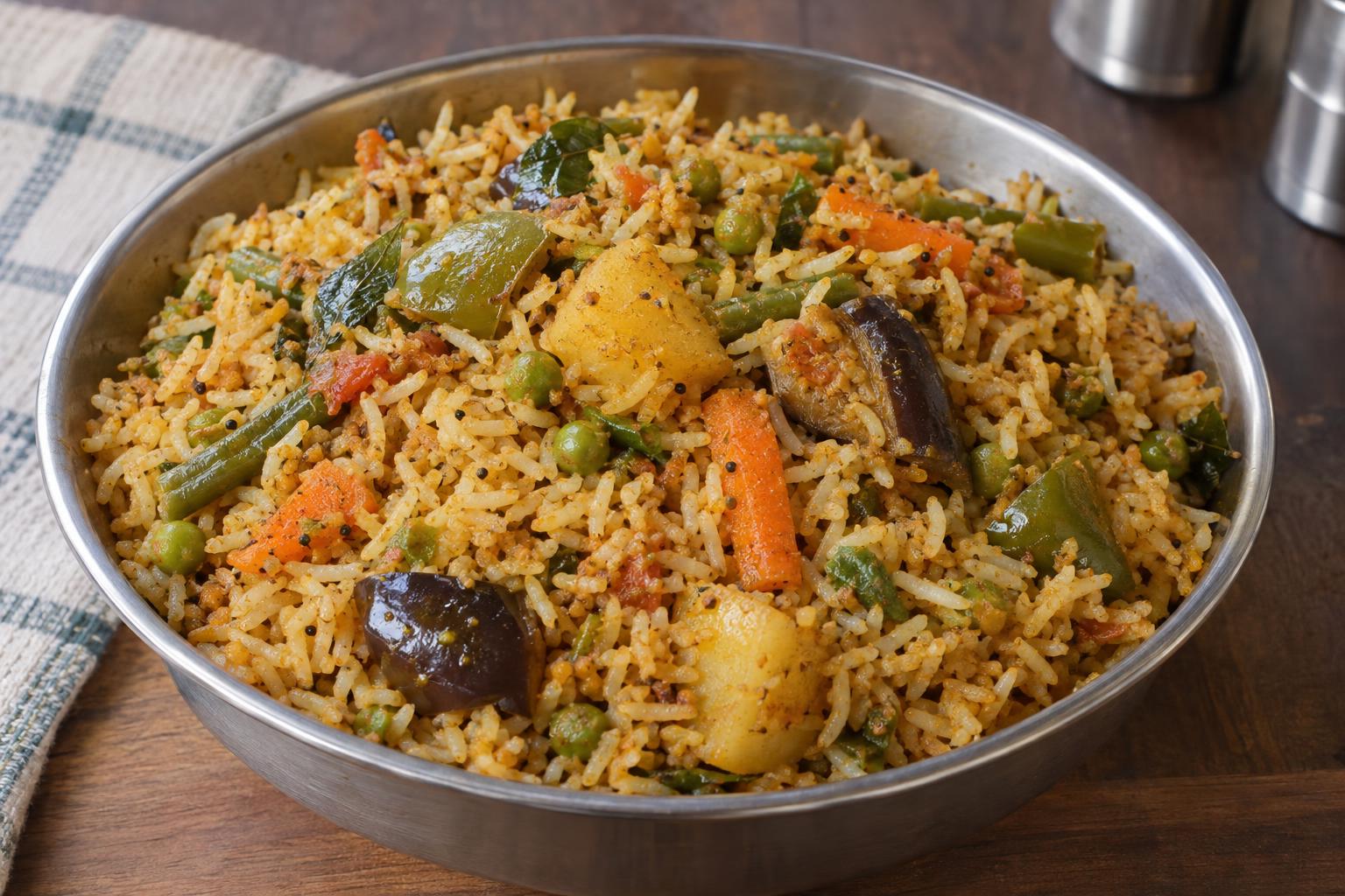 Vegetable Masala Rice