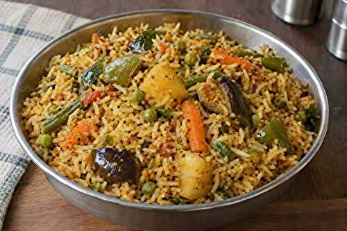 Vegetable Masala Rice
